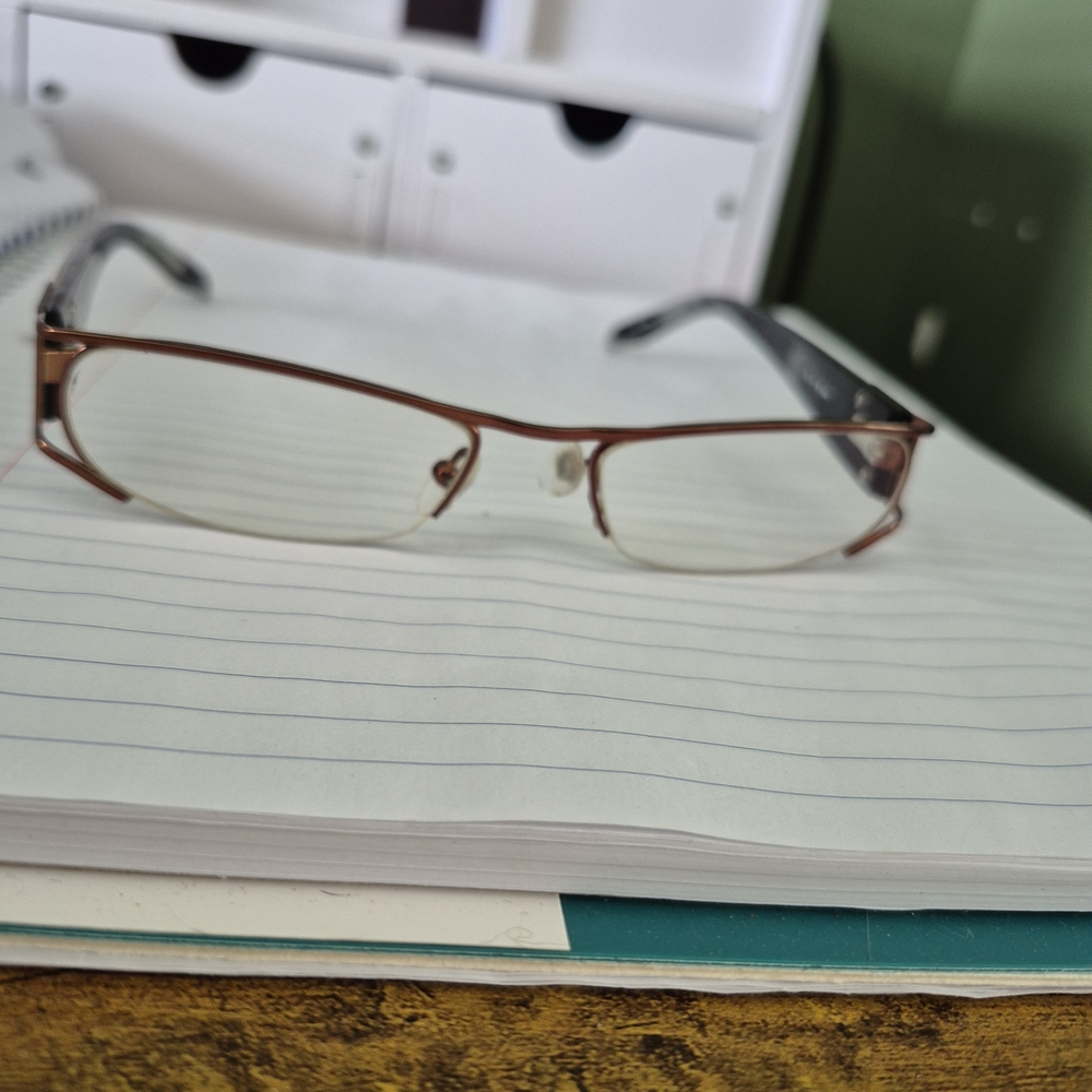 Armani Exchange Copper Color Eyeglasses